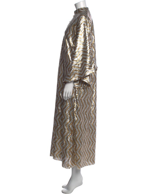 La Vie Style House Printed Long Dress