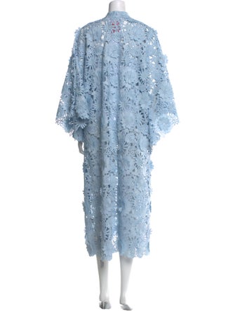 La Vie Style House Lace Pattern Long Dress