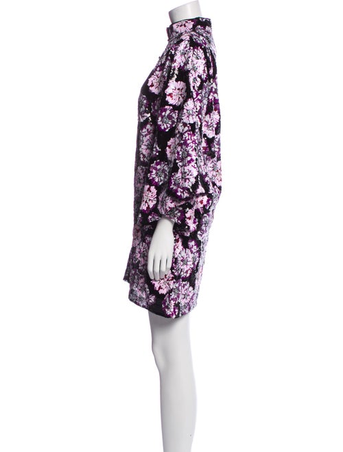 La Vie Style House Floral Print Mini Dress