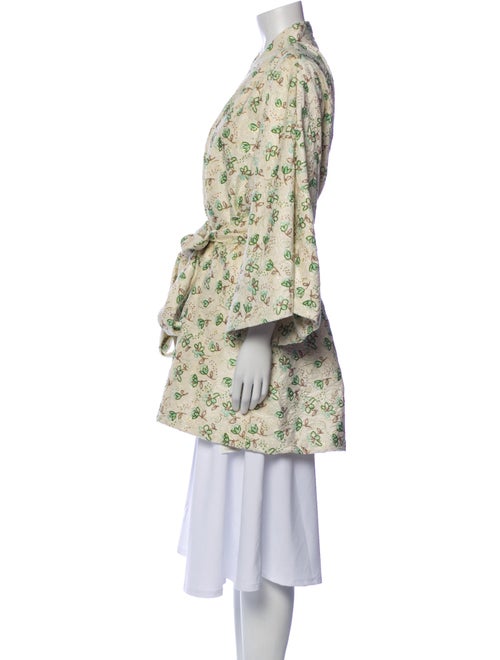 La Vie Style House Floral Print Coat