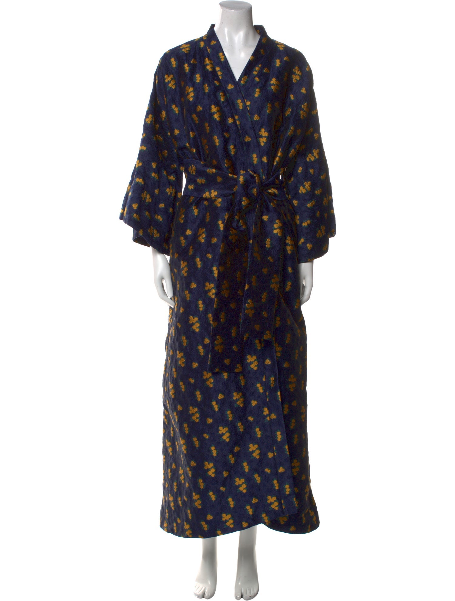 La Vie Style House Floral Print Long Dress