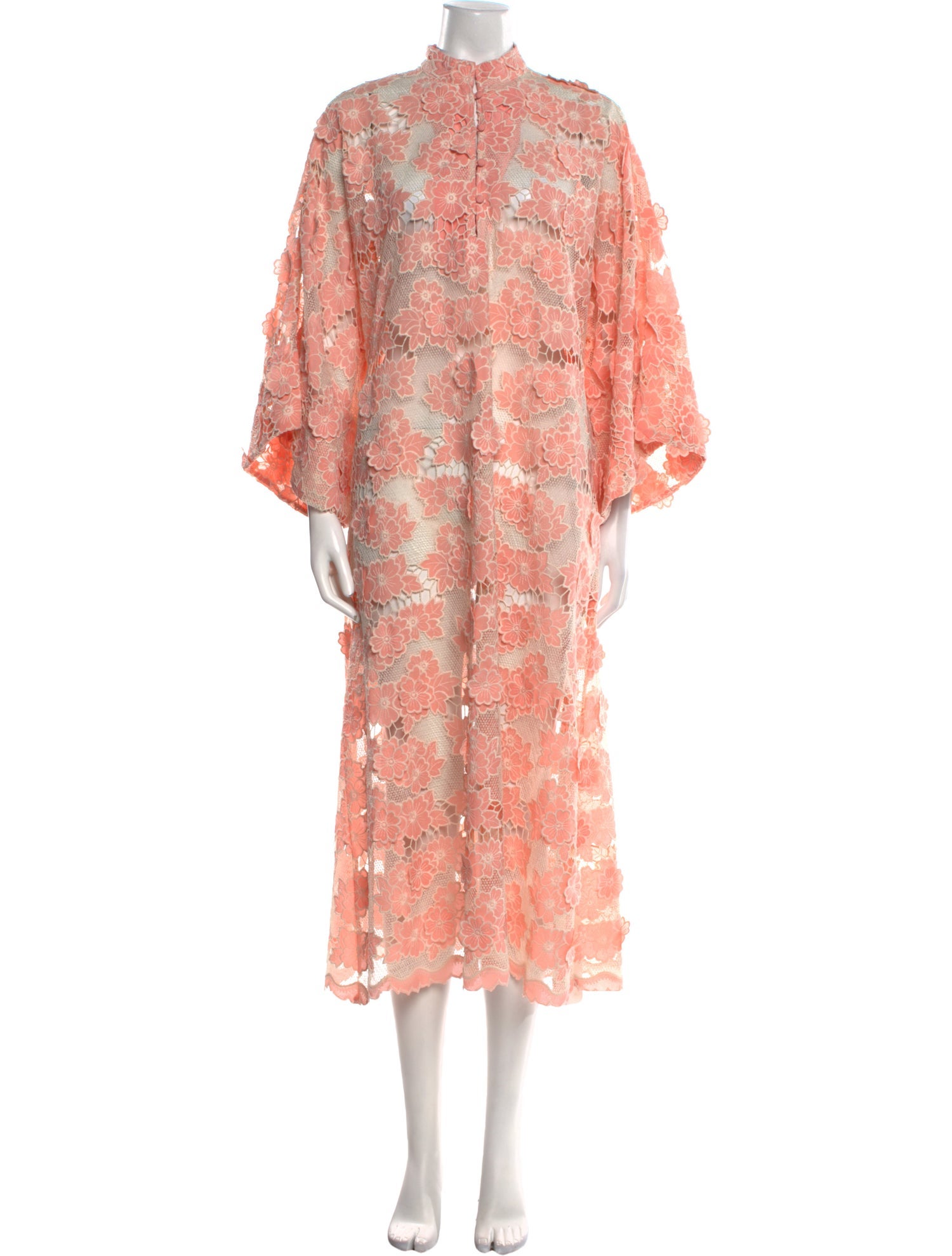 La Vie Style House Floral Print Long Dress w/ Tags