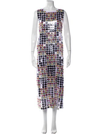 La Vie Style House Printed Long Dress