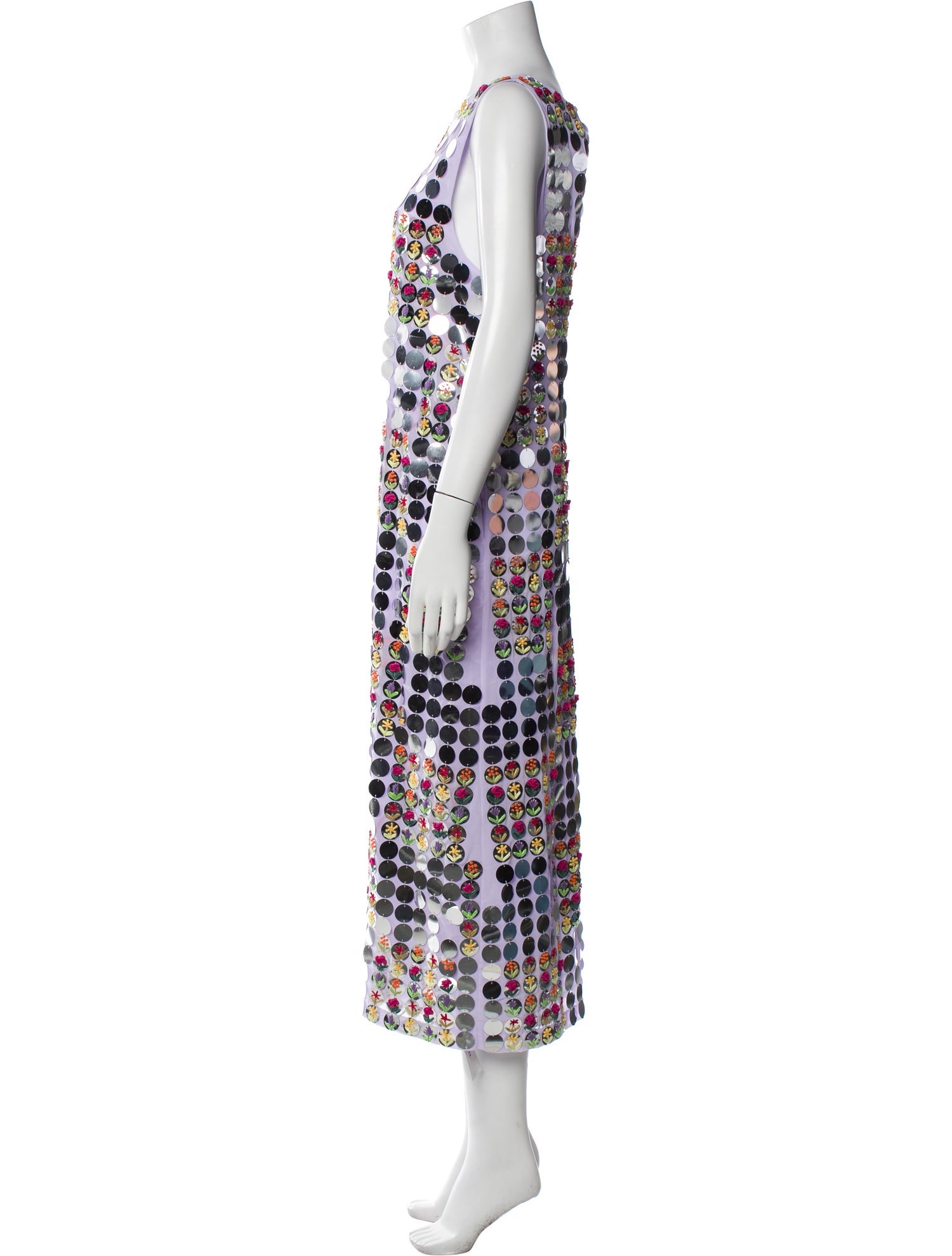 La Vie Style House Printed Long Dress