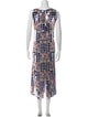 La Vie Style House Printed Long Dress