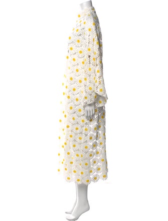 La Vie Style House Floral Print Midi Length Dress