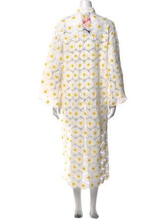 La Vie Style House Floral Print Midi Length Dress