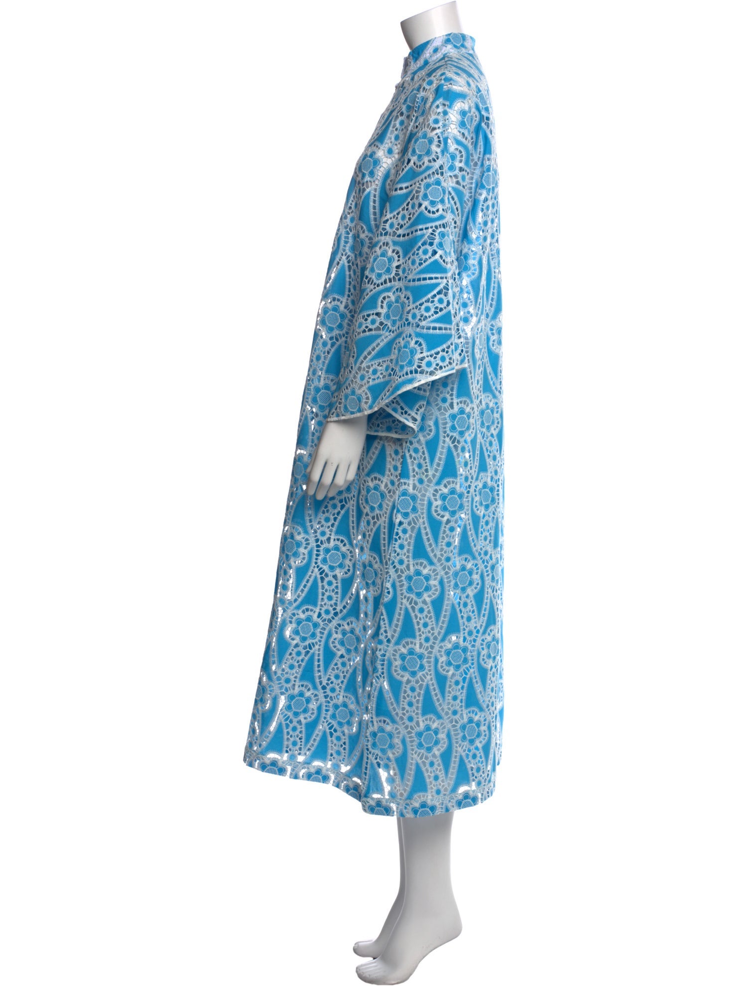 La Vie Style House Paisley Print Long Dress w/ Tags