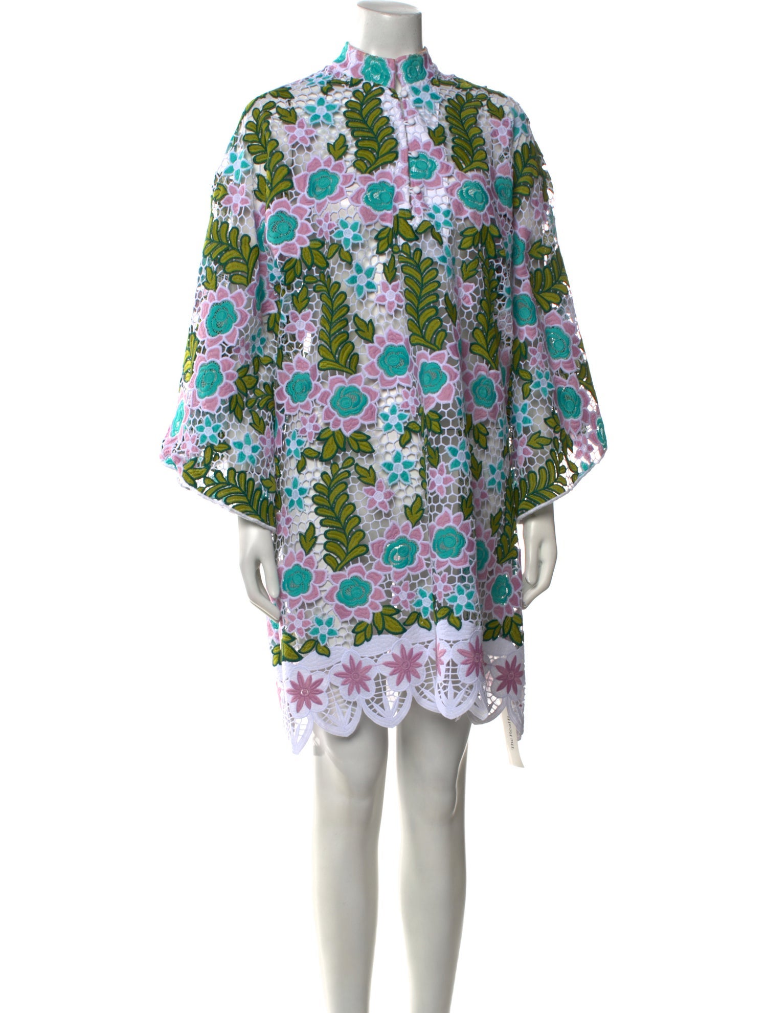 La Vie Style House Floral Print Knee-Length Dress