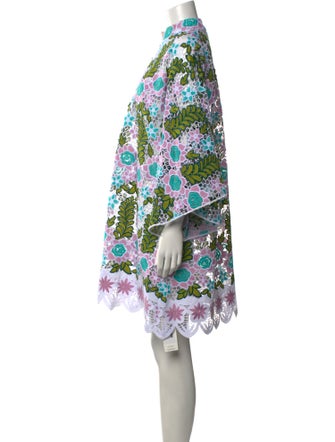 La Vie Style House Floral Print Knee-Length Dress