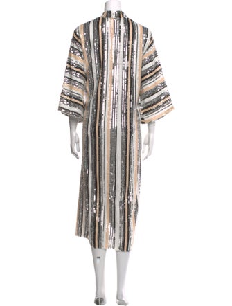 La Vie Style House Striped Long Dress