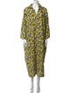 La Vie Style House Floral Print Long Dress