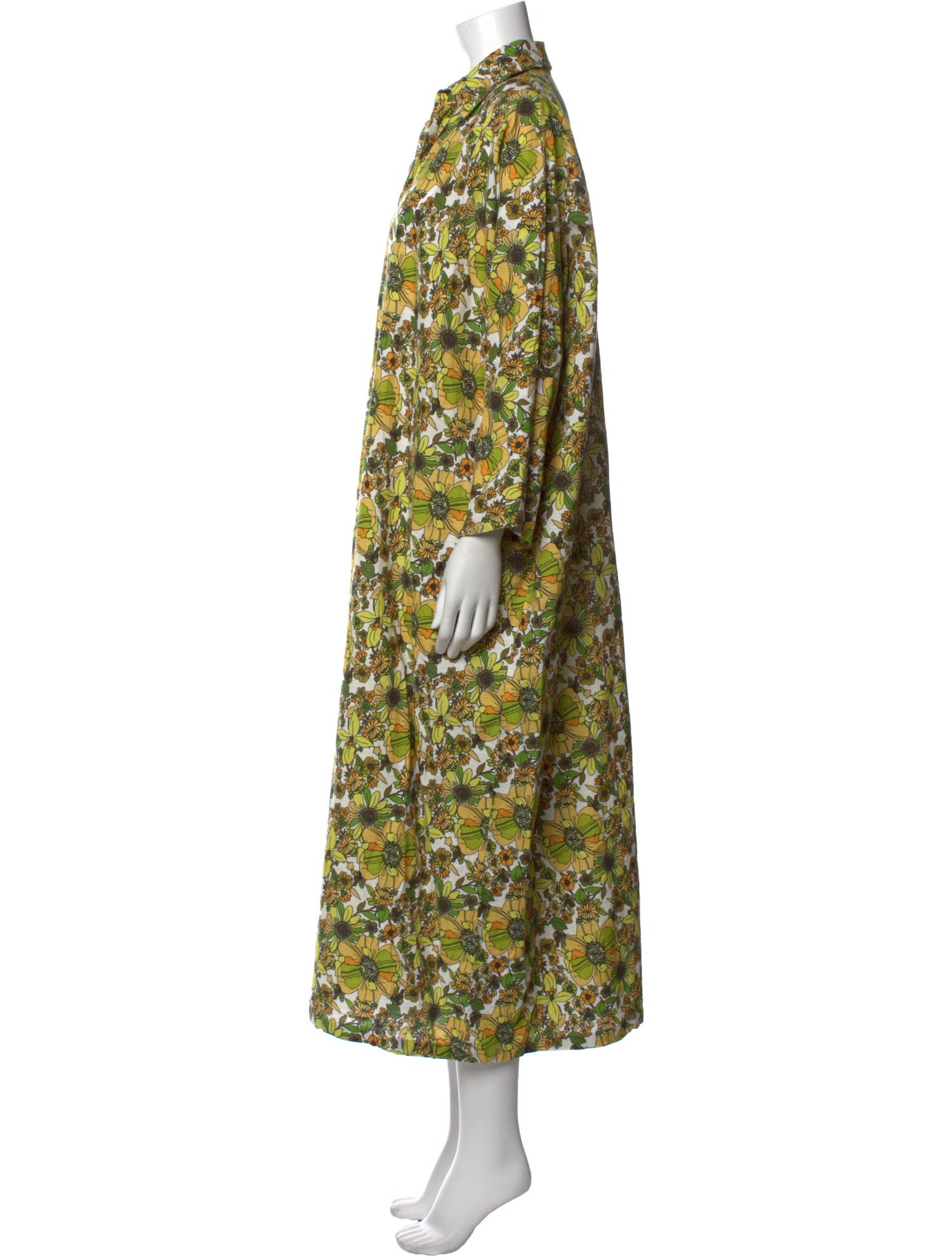 La Vie Style House Floral Print Long Dress