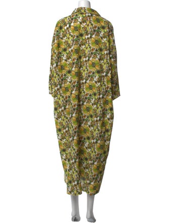 La Vie Style House Floral Print Long Dress