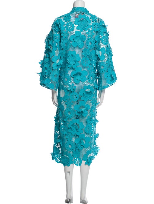 La Vie Style House Lace Pattern Long Dress