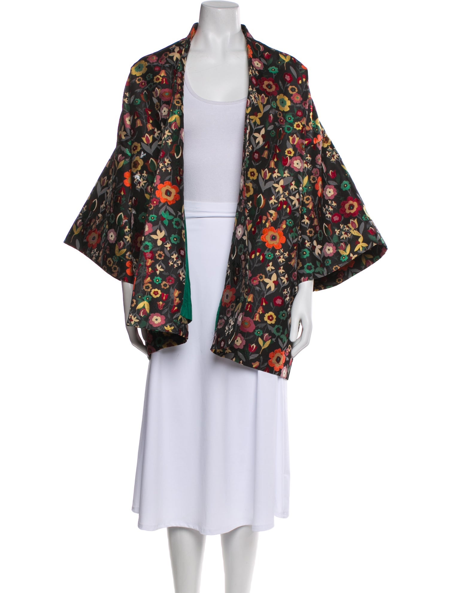 La Vie Style House Floral Print Jacket