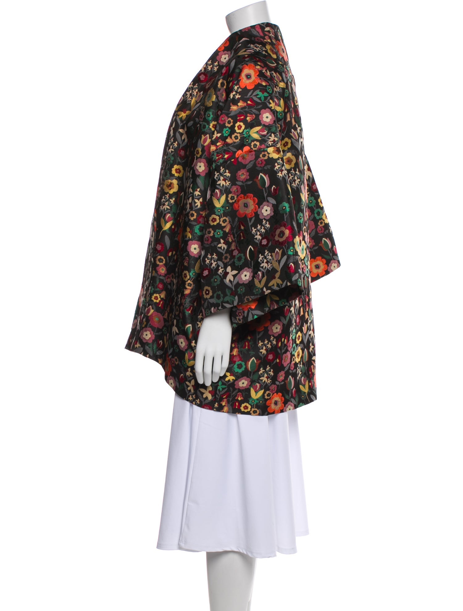 La Vie Style House Floral Print Jacket