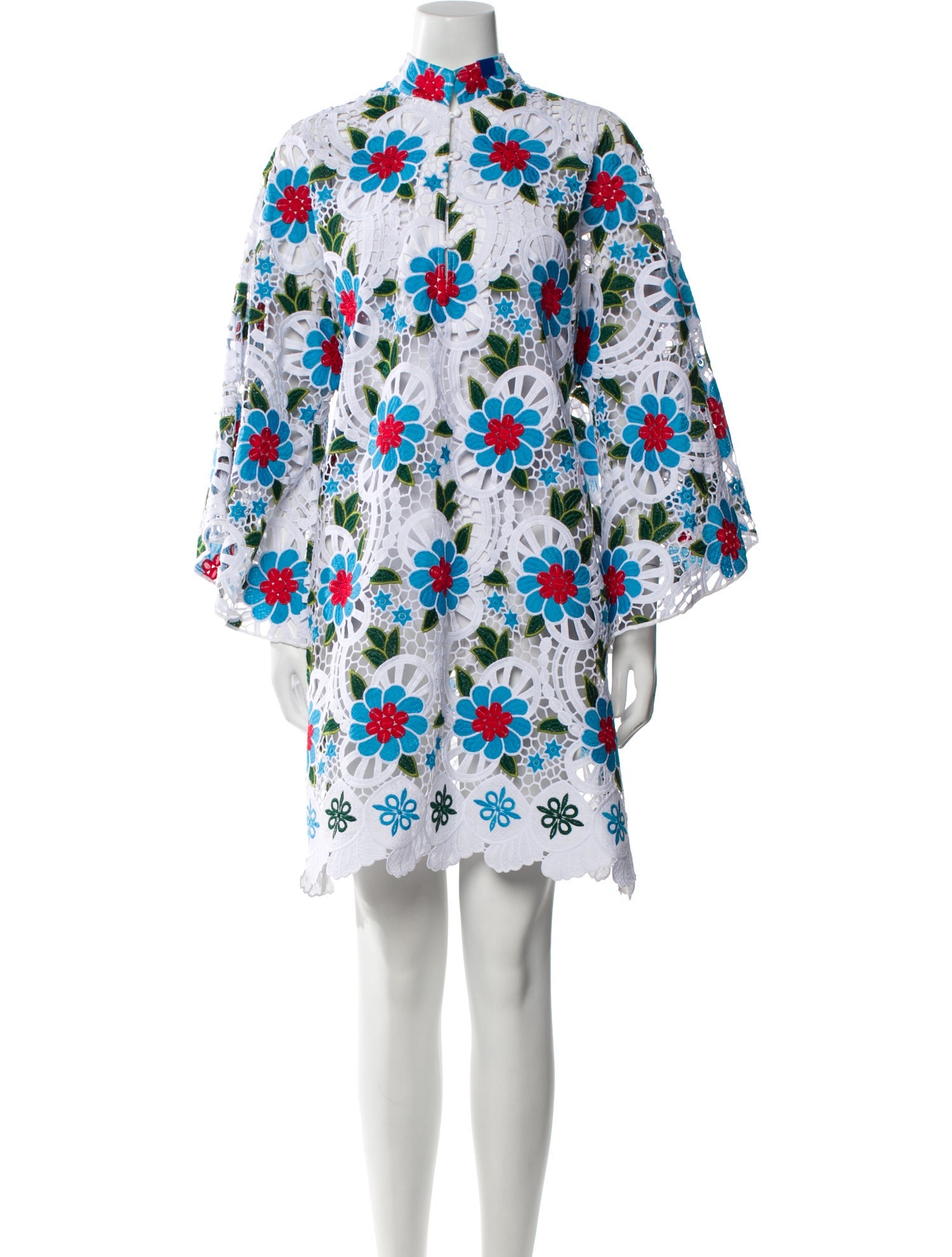 La Vie Style House Floral Print Mini Dress