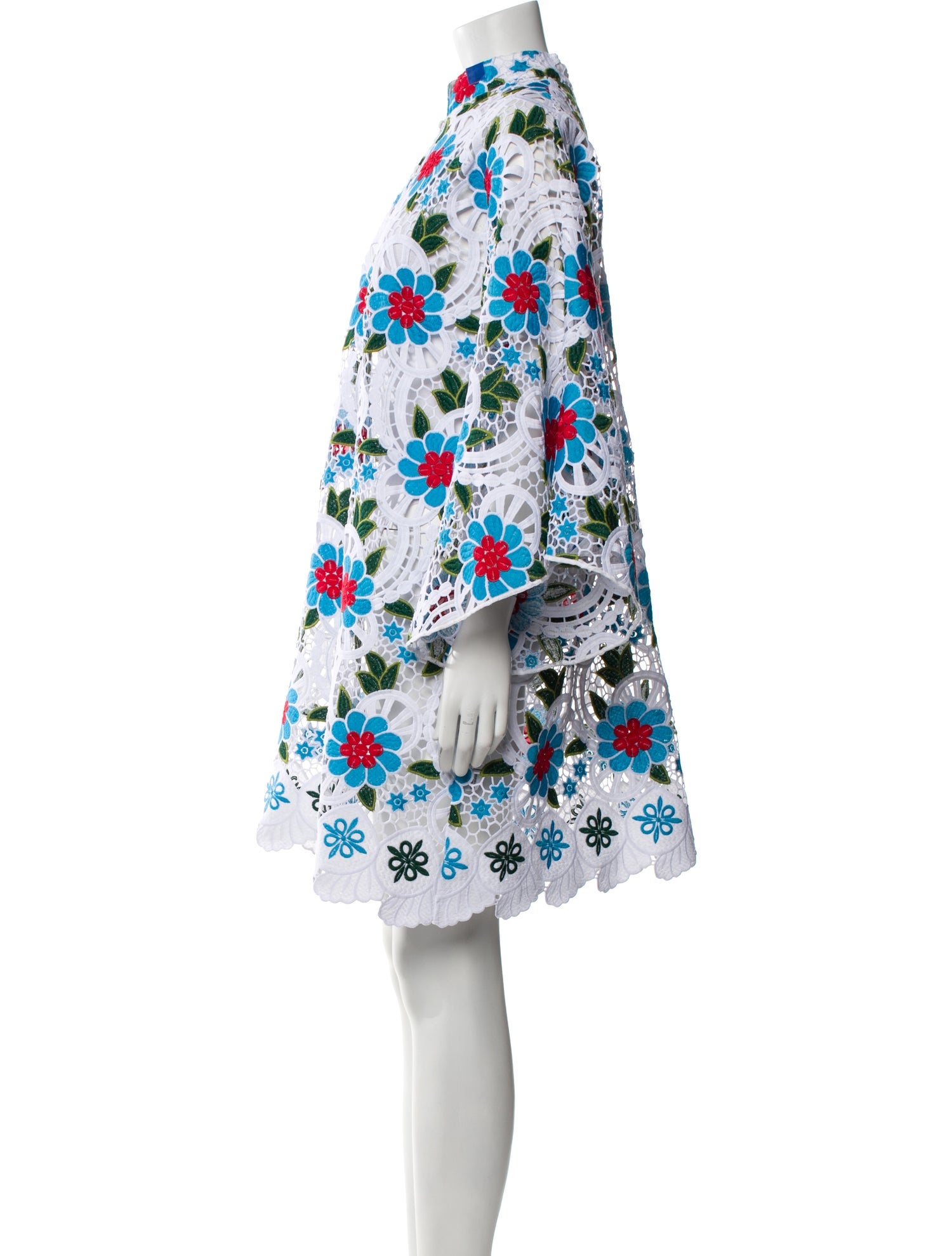 La Vie Style House Floral Print Mini Dress