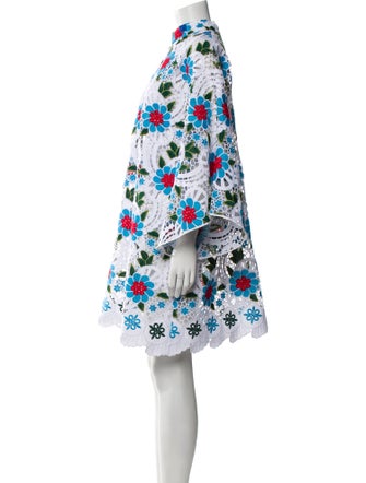 La Vie Style House Floral Print Mini Dress