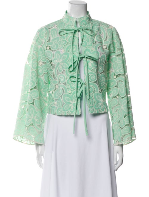 La Vie Style House Lace Pattern Jacket