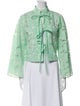 La Vie Style House Lace Pattern Jacket