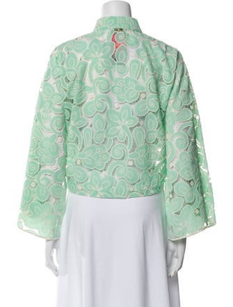 La Vie Style House Lace Pattern Jacket