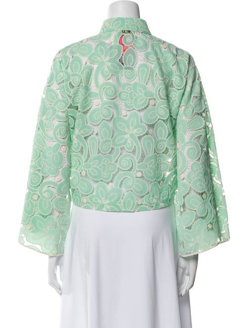 La Vie Style House Lace Pattern Jacket
