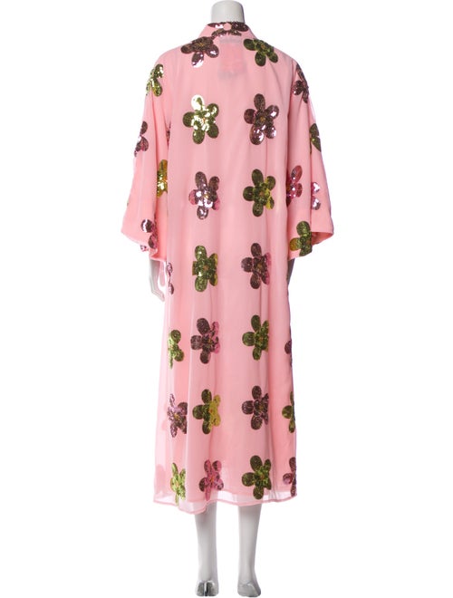 La Vie Style House Floral Print Long Dress