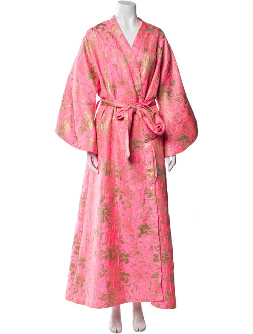 La Vie Style House Floral Print Coat