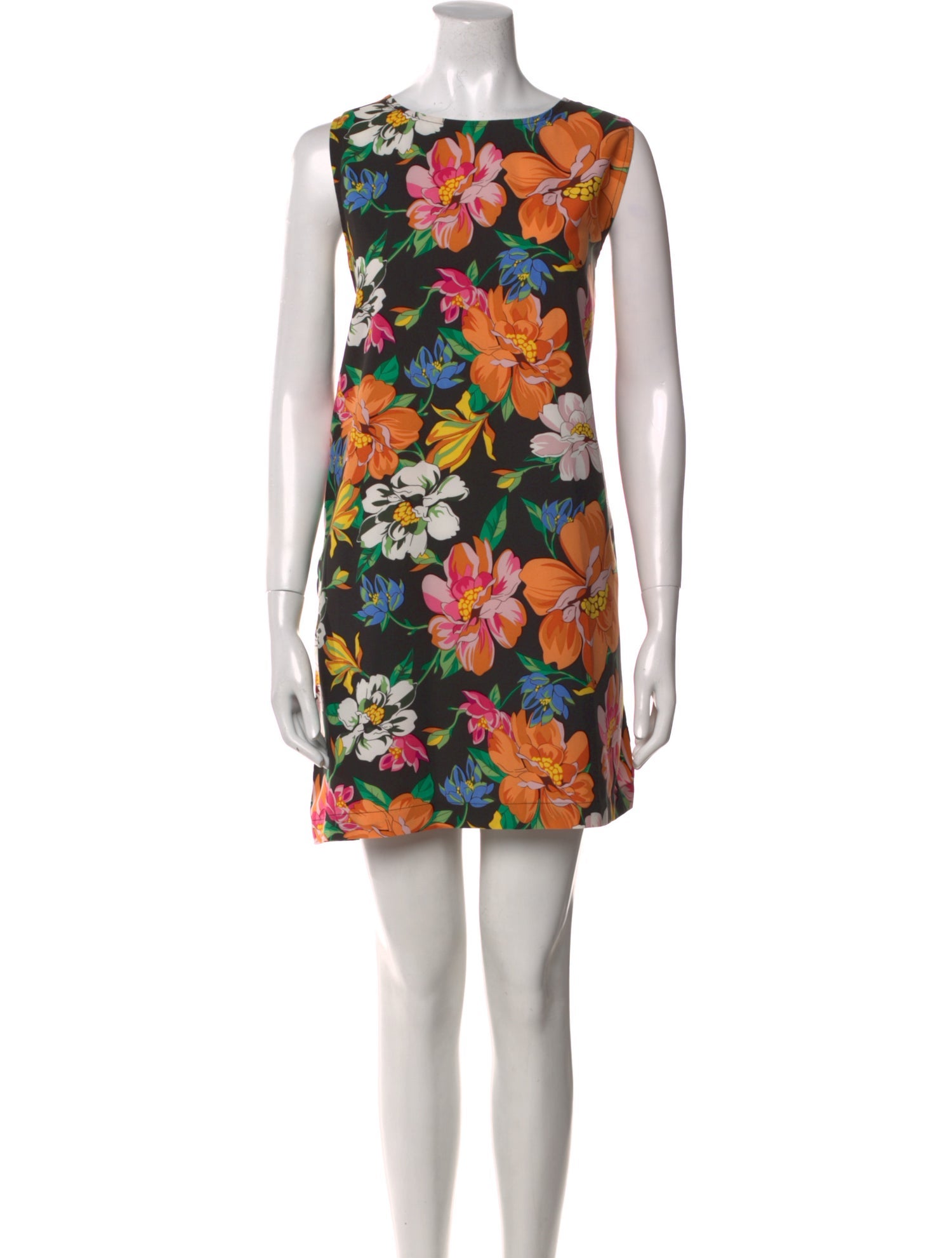 La Vie Style House Floral Print Mini Dress