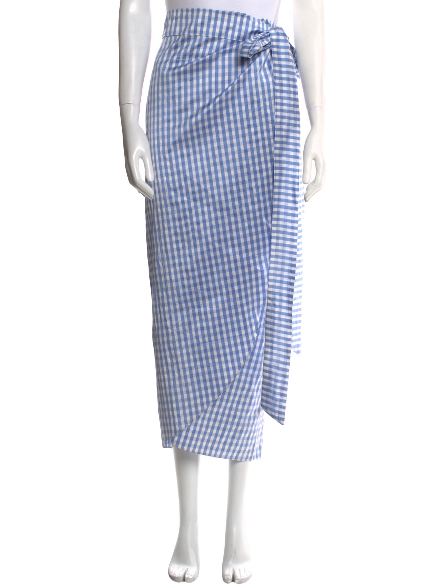 La Vie Style House Silk Midi Length Skirt w/ Tags