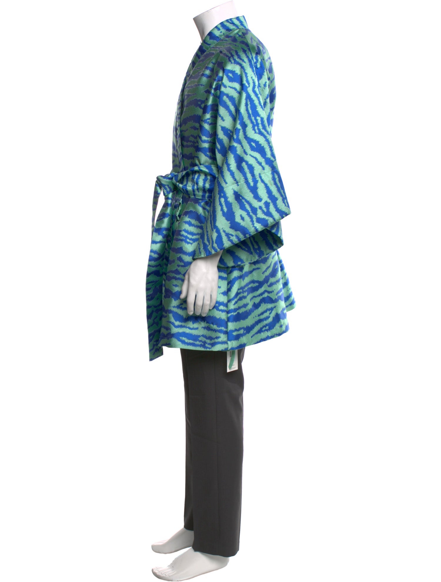 La Vie Style House Animal Print Robe