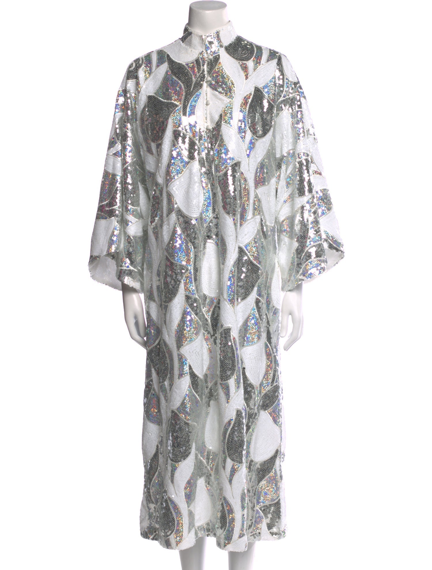 La Vie Style House Paisley Print Midi Length Dress w/ Tags