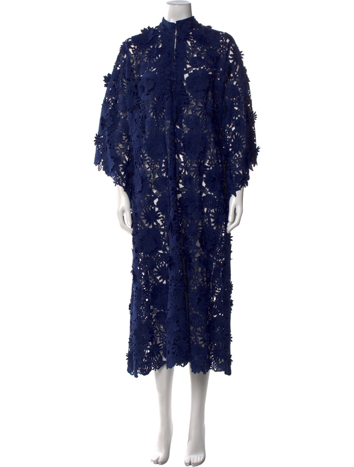 La Vie Style House Mock Neck Long Dress