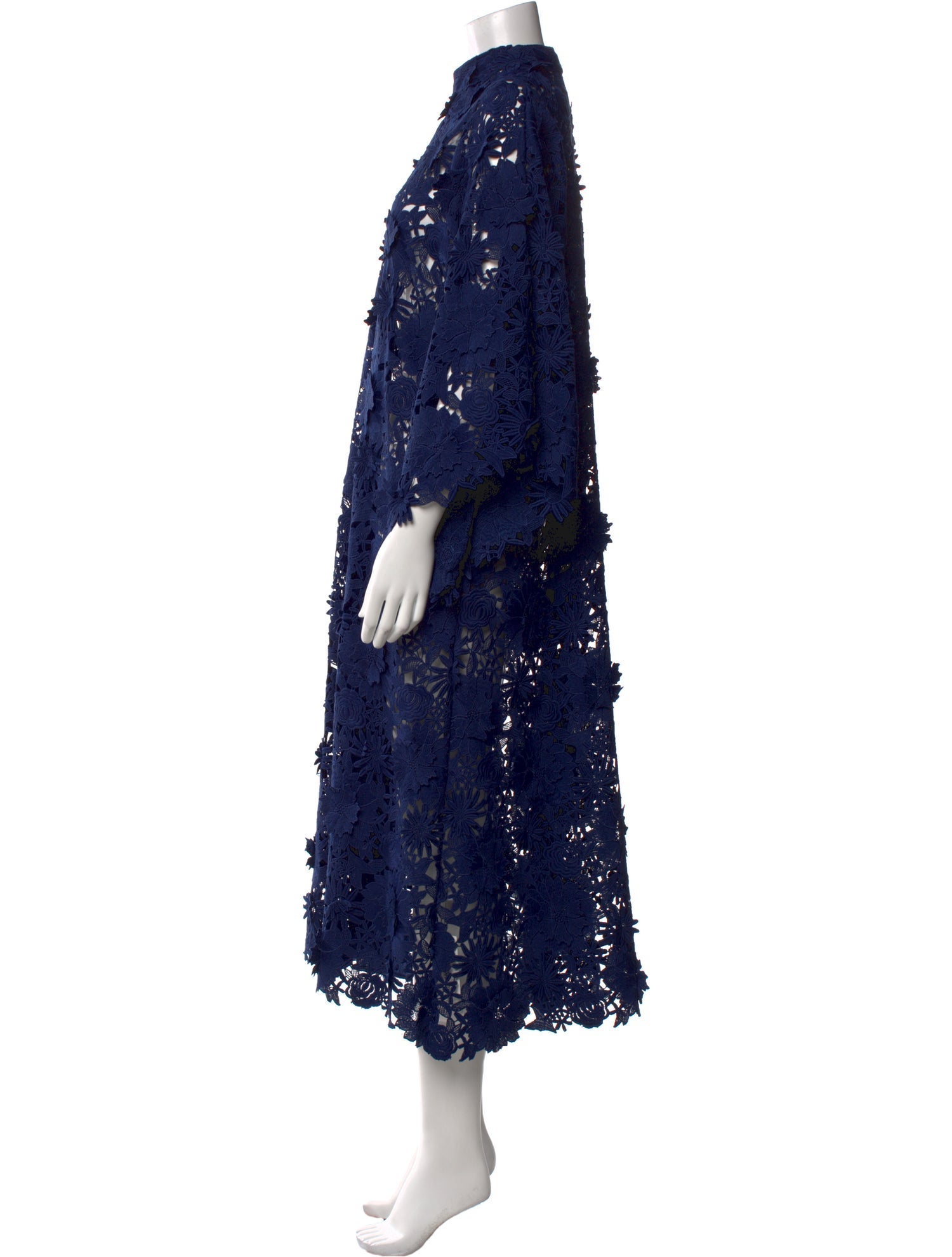 La Vie Style House Mock Neck Long Dress