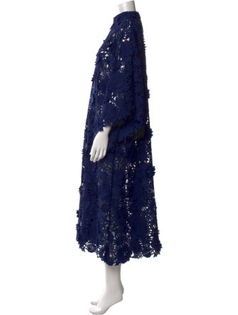 La Vie Style House Mock Neck Long Dress