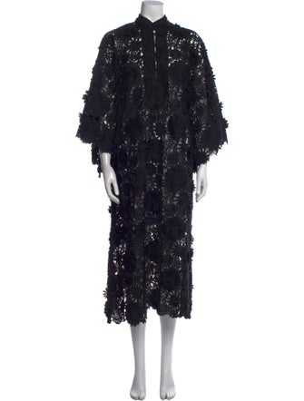 La Vie Style House Mock Neck Long Dress