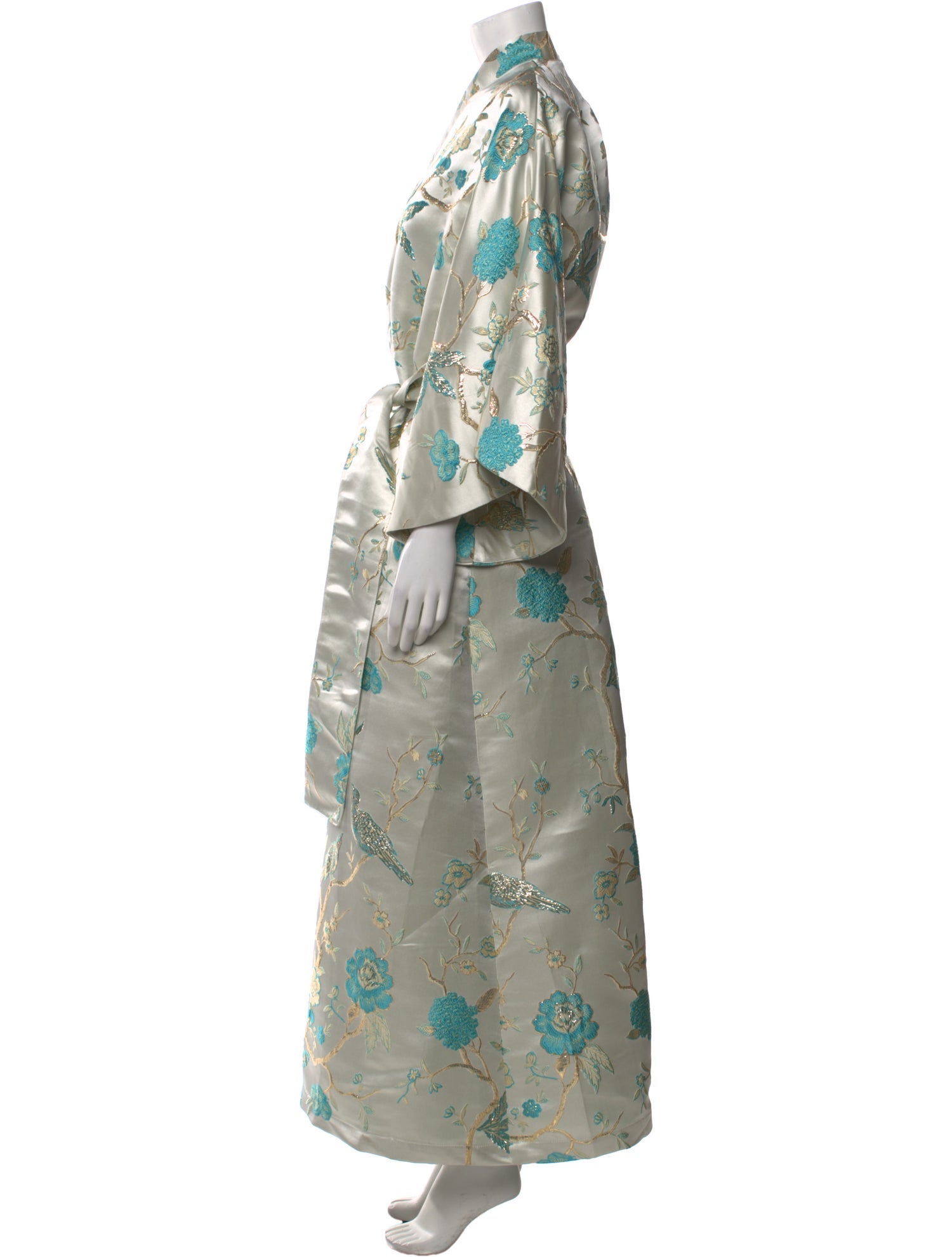 La Vie Style House Floral Print Long Dress