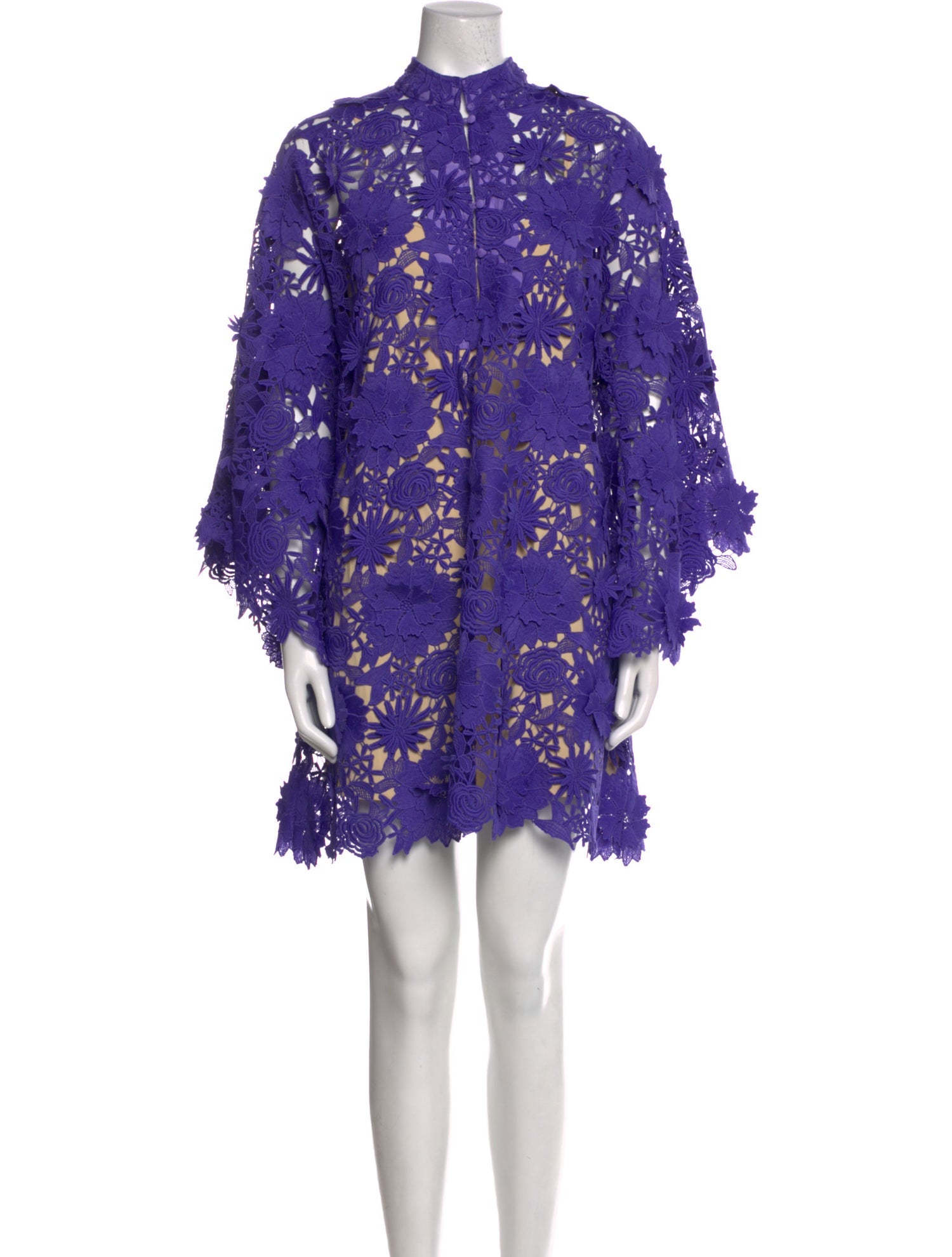 La Vie Style House Nylon Mini Dress