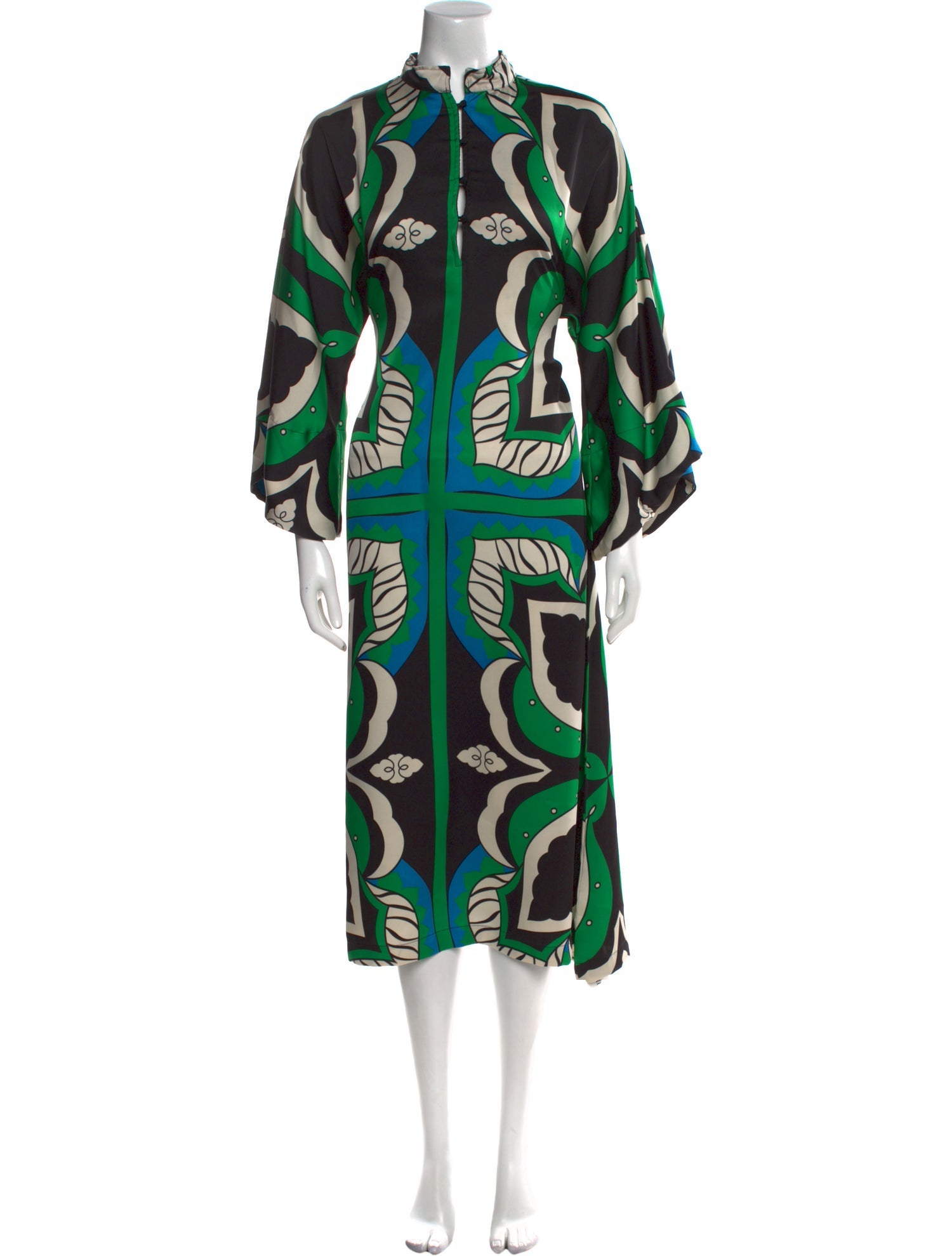 La Vie Style House Printed Long Dress