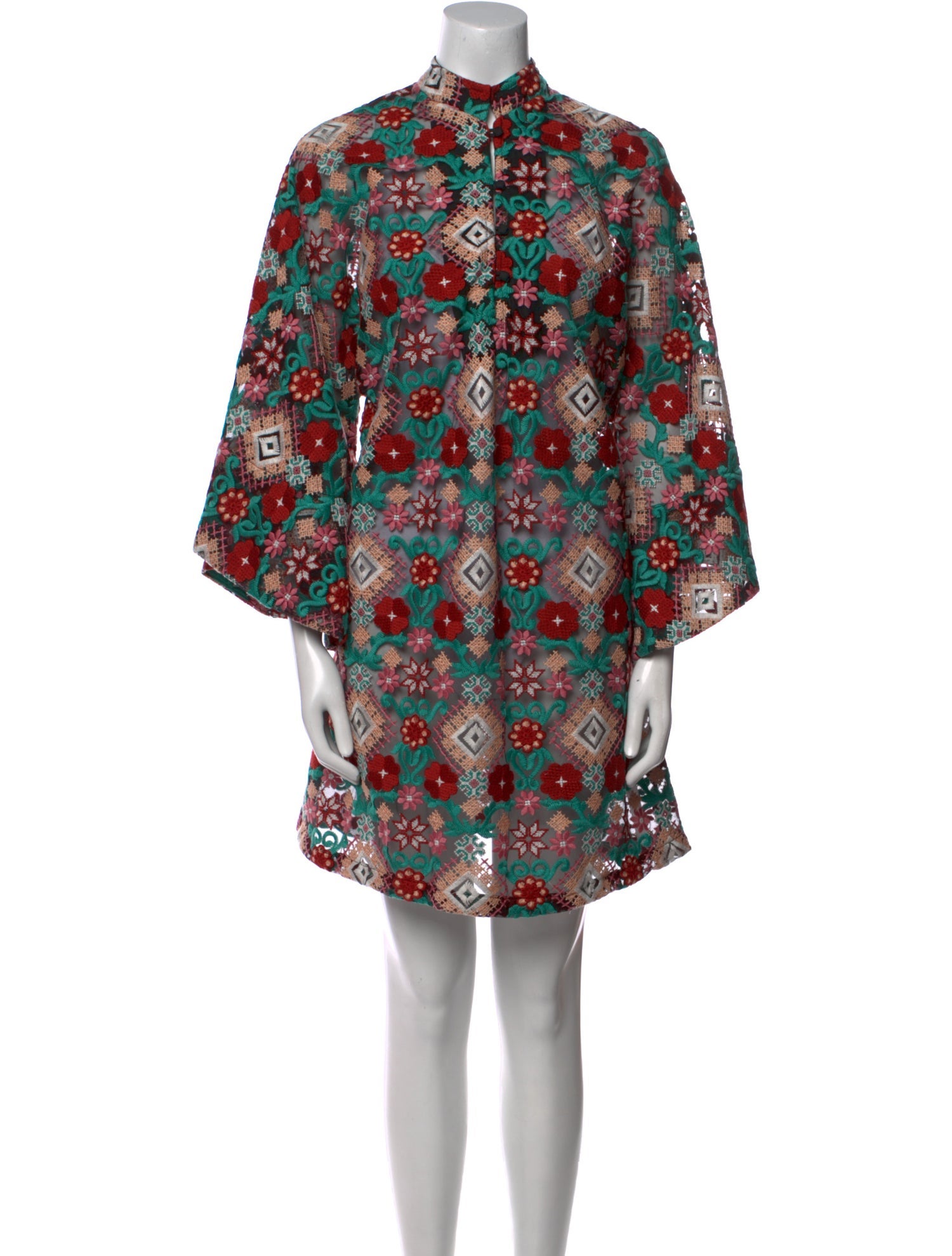 La Vie Style House Printed Mini Dress