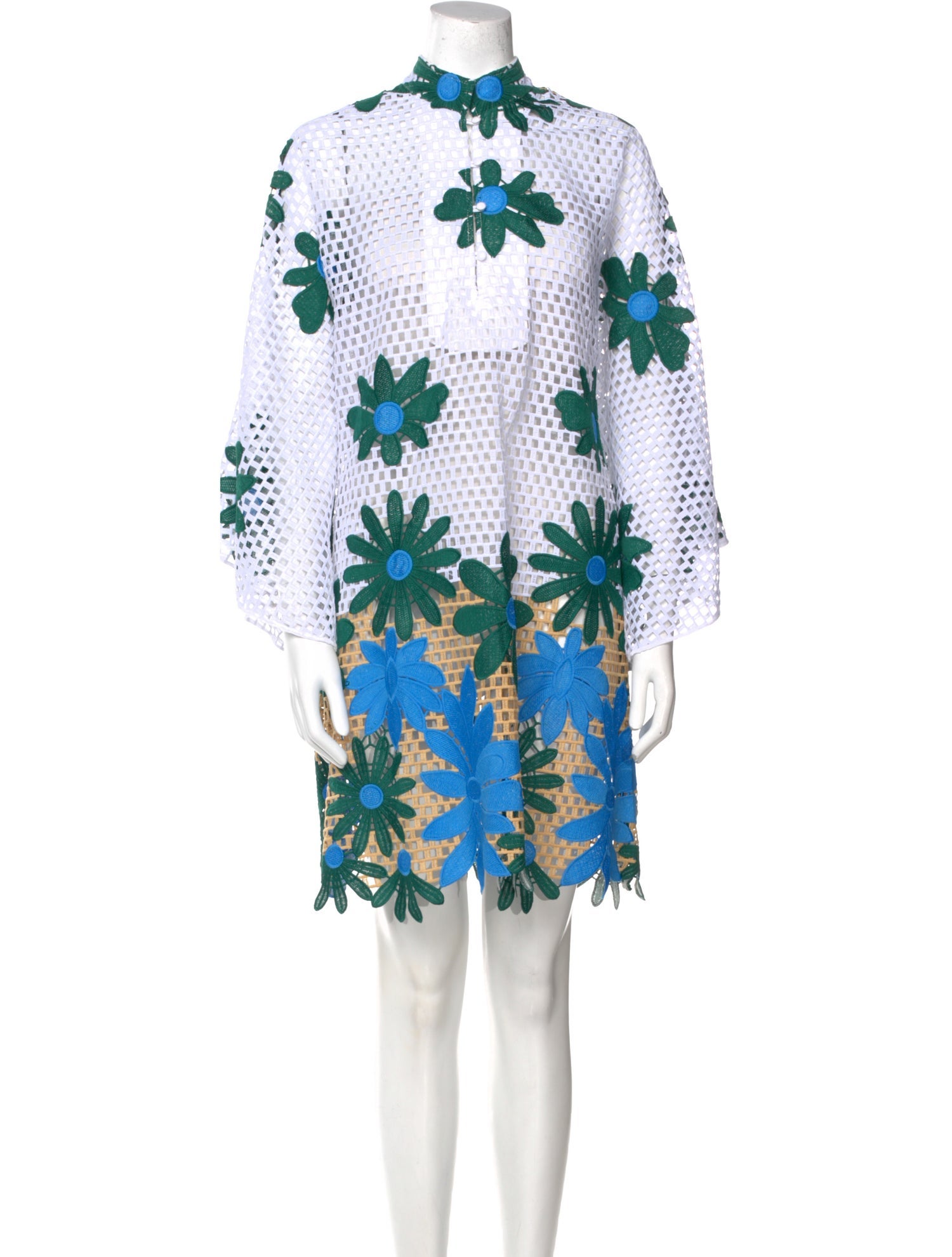 La Vie Style House Floral Print Mini Dress