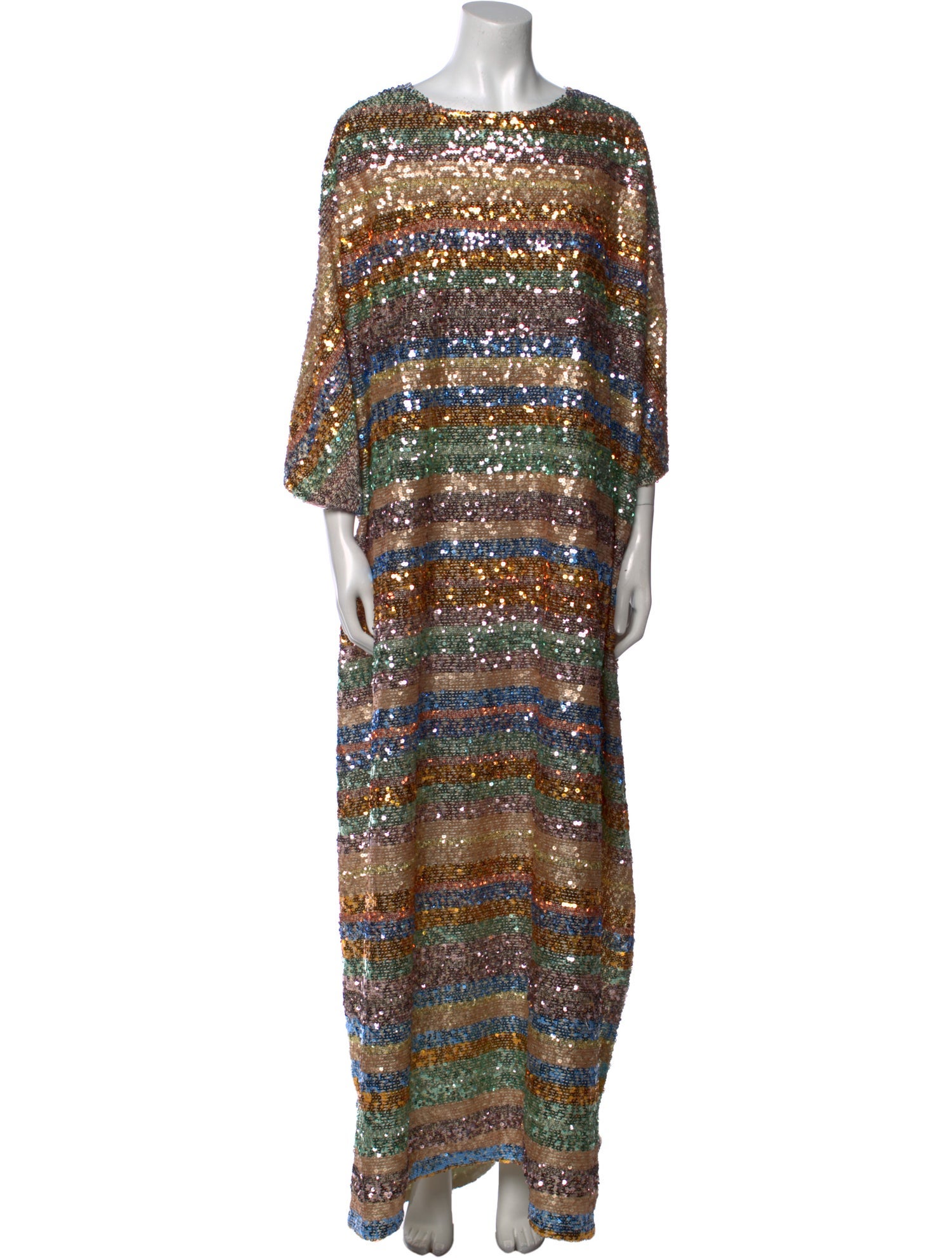La Vie Style House Printed Long Dress