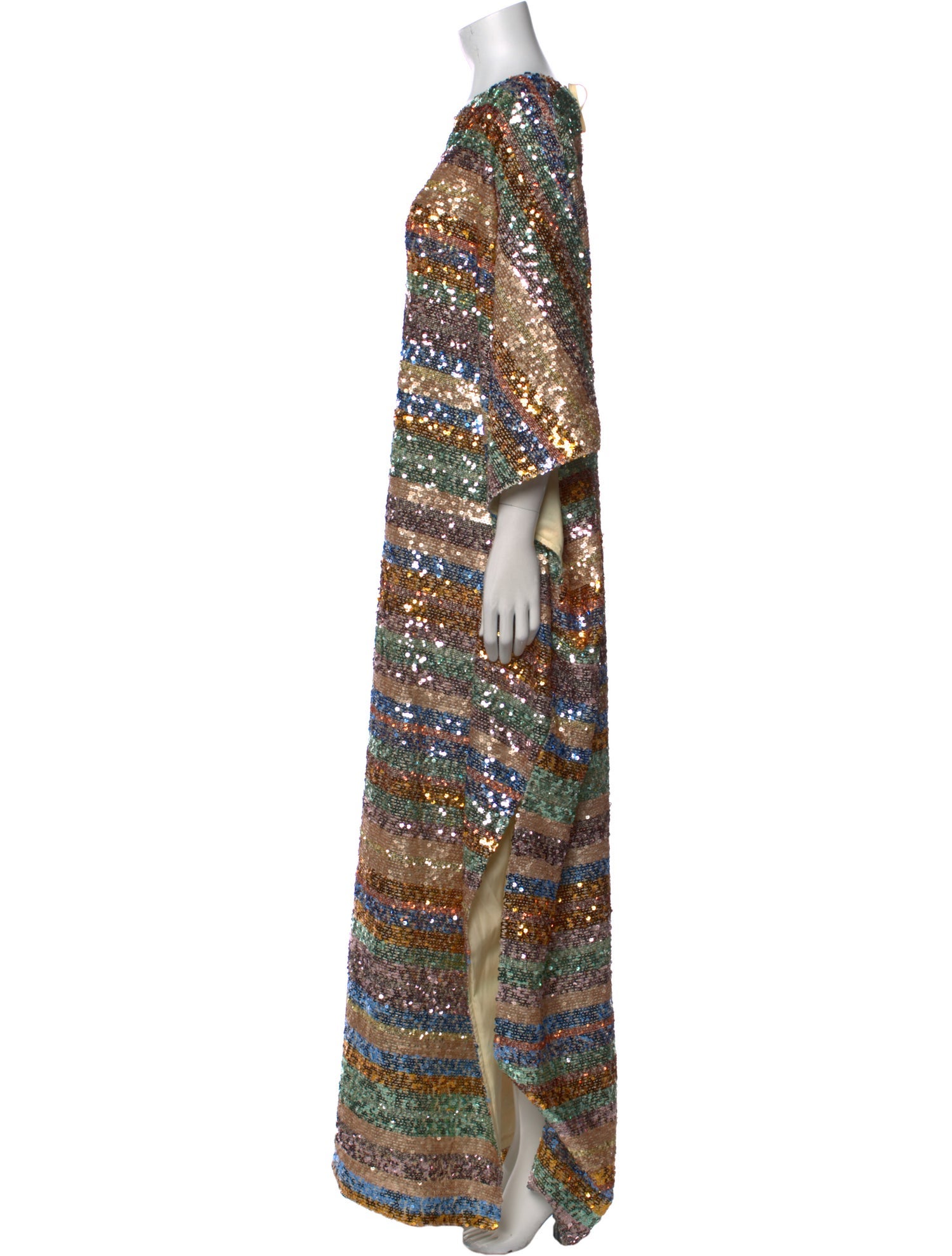 La Vie Style House Printed Long Dress