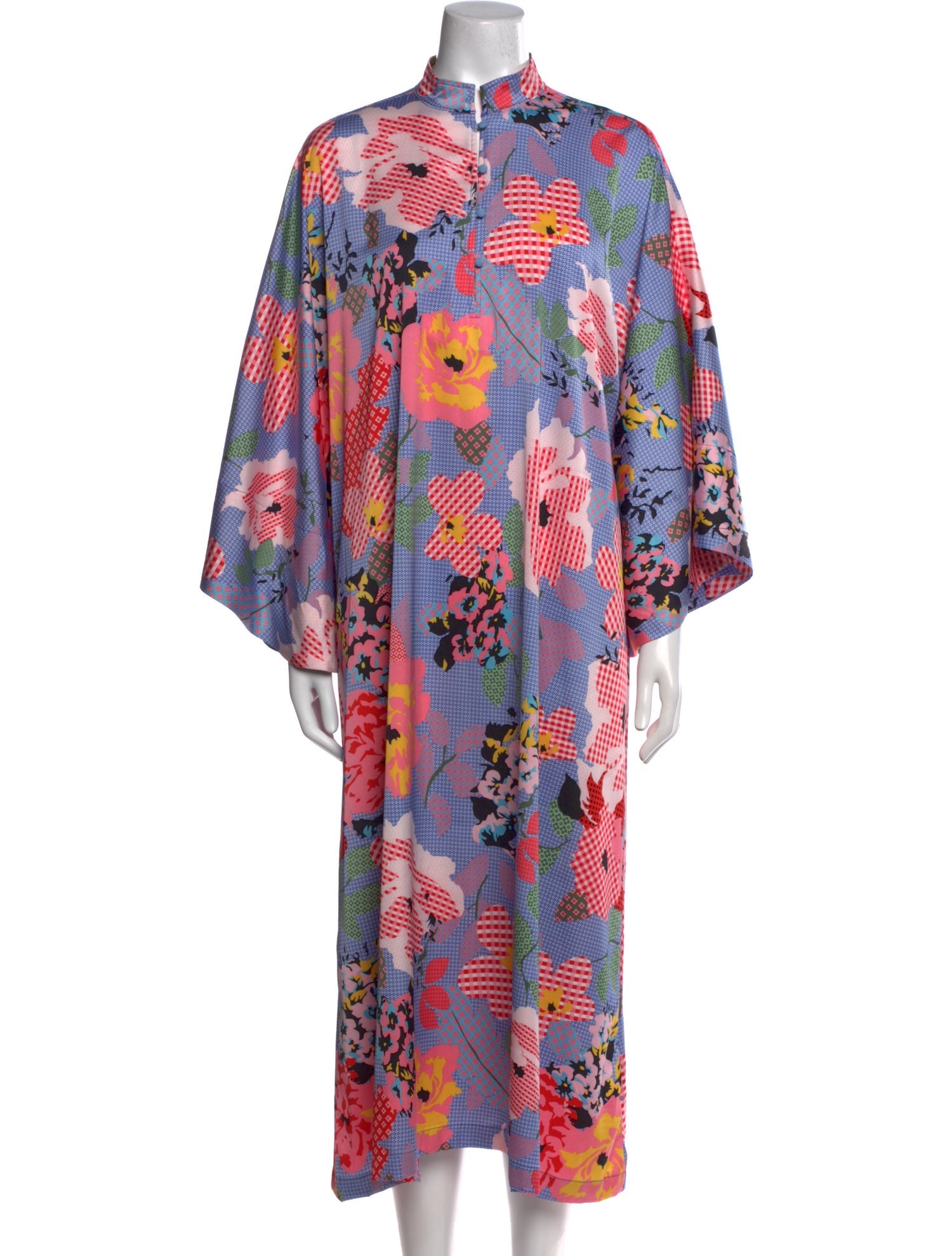 La Vie Style House Floral Print Long Dress