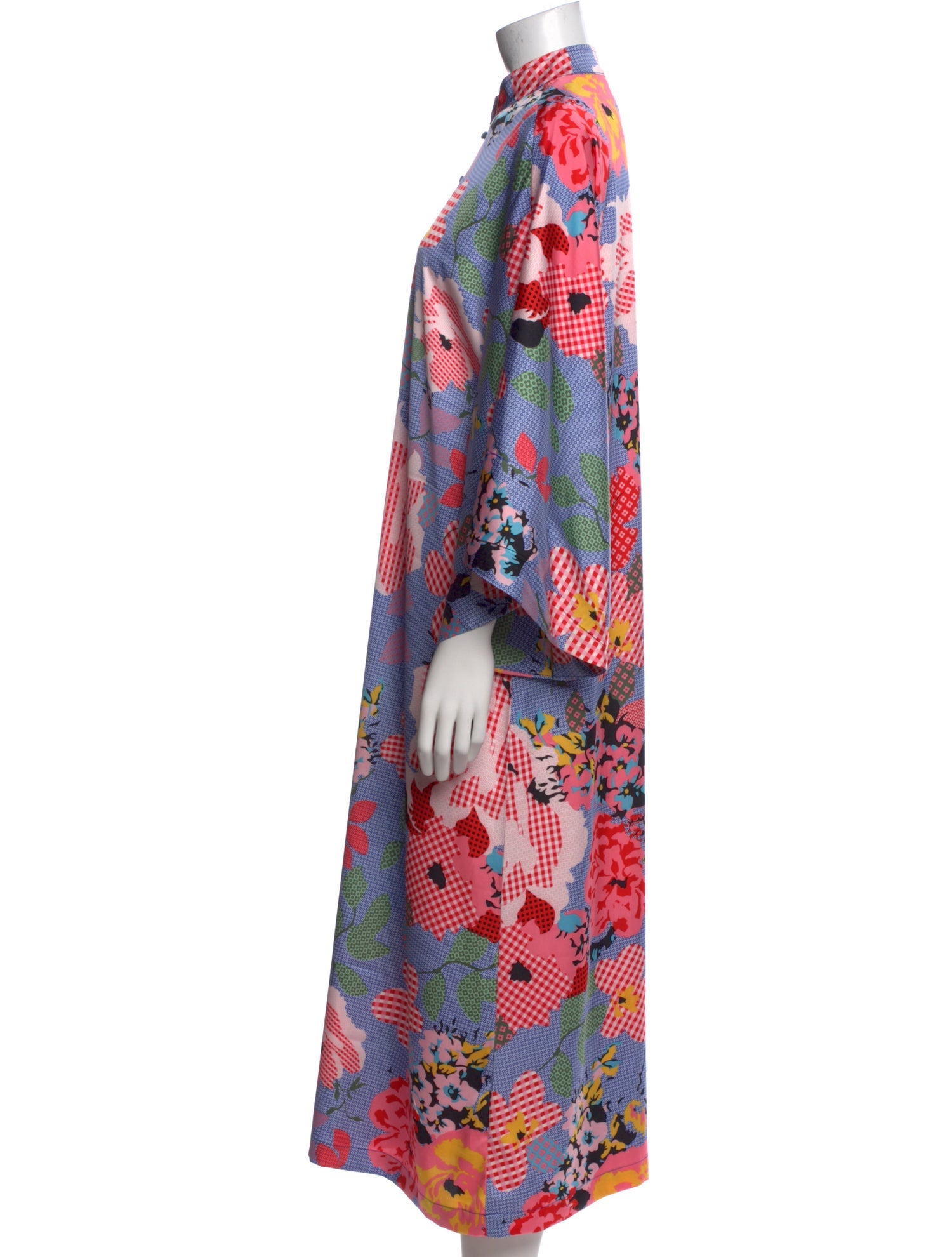 La Vie Style House Floral Print Long Dress