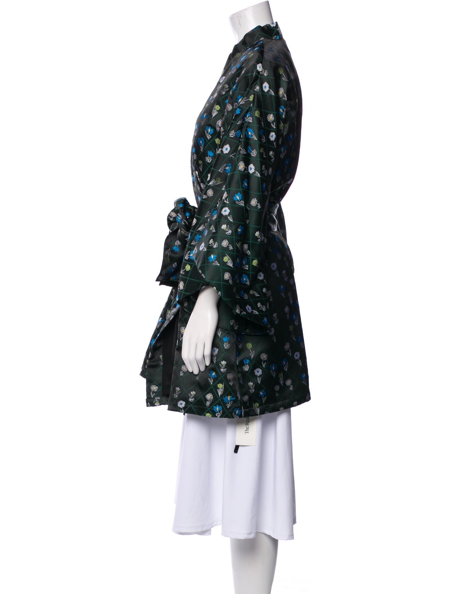 La Vie Style House Floral Print Coat