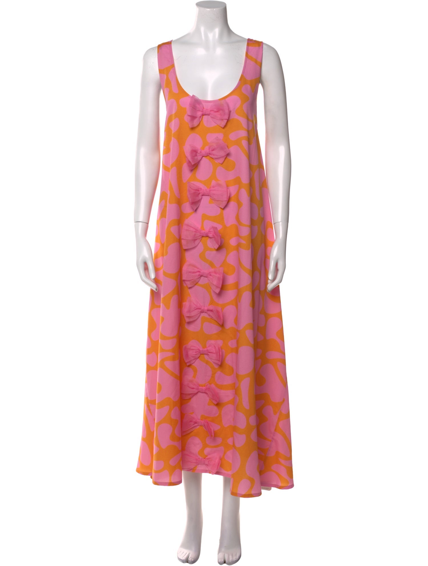La Vie Style House Printed Long Dress w/ Tags
