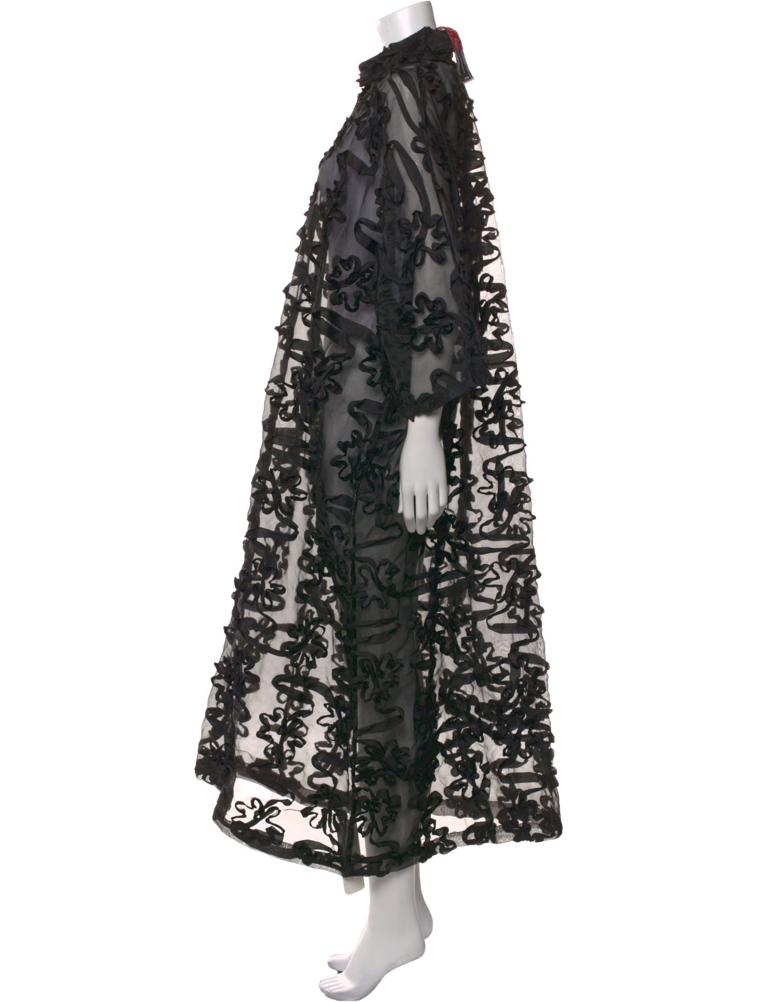 La Vie Style House Lace Pattern Long Dress